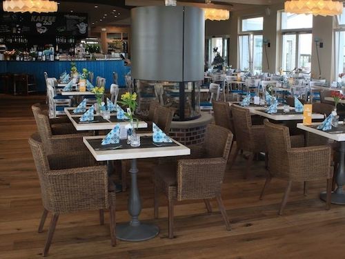 Gaskamin Wittenberg / Im Restaurant Wattkieker am Harlesiel