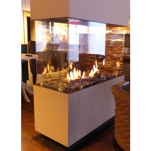 Gaskamin Wolfsburg / Modell Münster seitlich