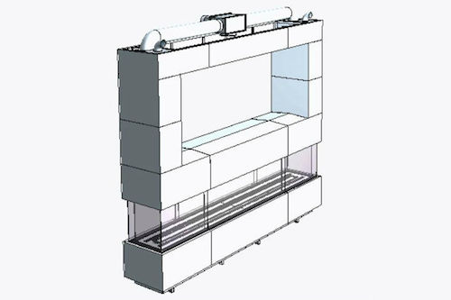 Gaskamin Wolfsburg Terra Schema